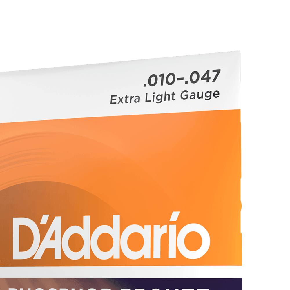 Encordado D Addario Guitarra Acustica Ej15 10 47 Bronce - The Music Site