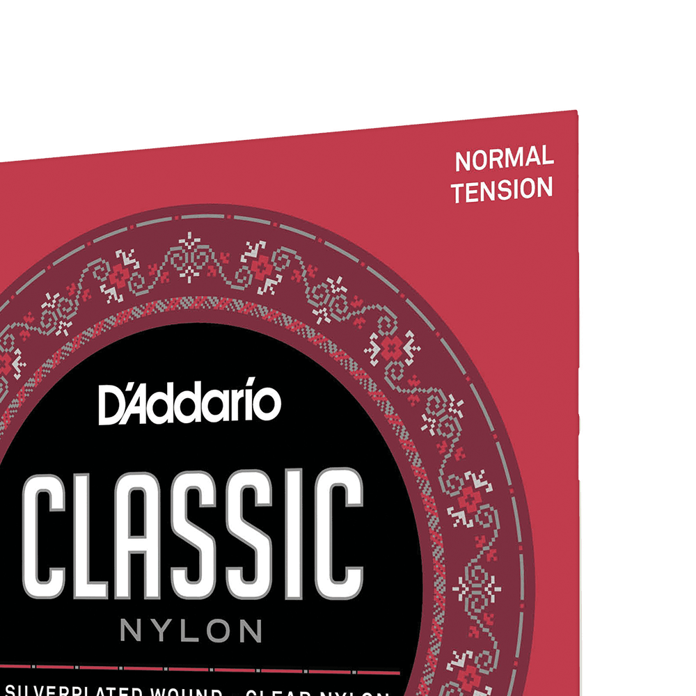 Encordado D Addario Guitarra Acustica Nylon Ej27N Tension normal - The Music Site