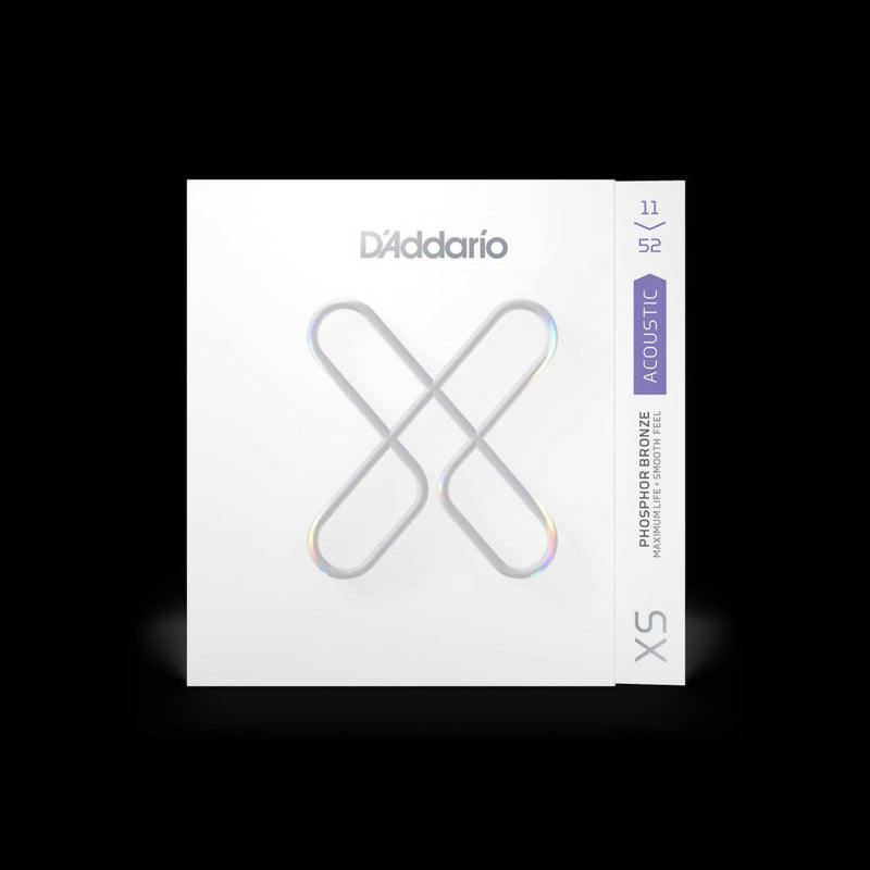 Encordado D Addario Guitarra Acustica XSAPB 11 52 Cust Lt Xs - The Music Site