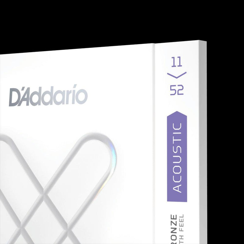 Encordado D Addario Guitarra Acustica XSAPB 11 52 Cust Lt Xs - The Music Site