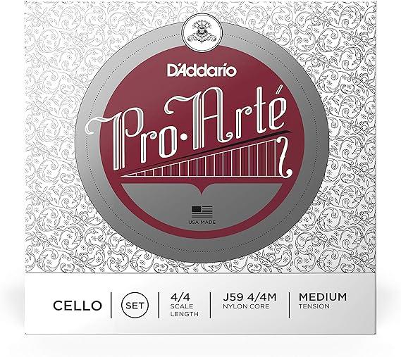 Encordado D Addario Proarte Cello J59 4/4 M - The Music Site
