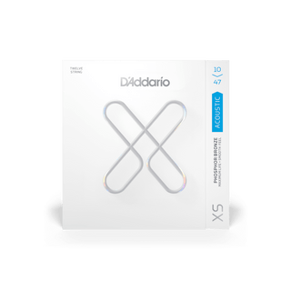 Encordado D'Addario XS para Guitarra electroacústica (XSAPB1047-12) - The Music Site