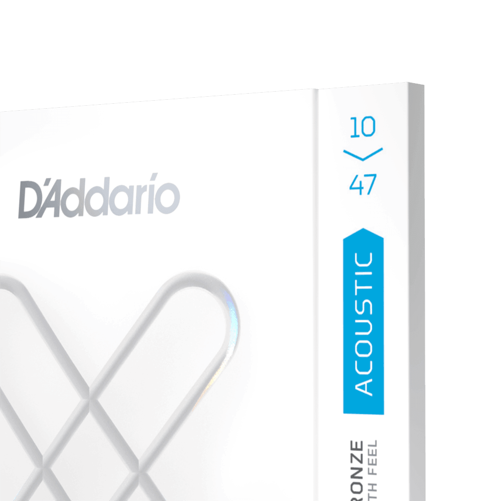 Encordado D'Addario XS para Guitarra electroacústica (XSAPB1047-12) - The Music Site