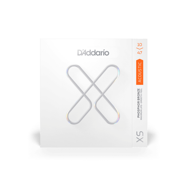 Encordado D'Addario XS para Guitarra electroacústica (XSAPB1047) - The Music Site