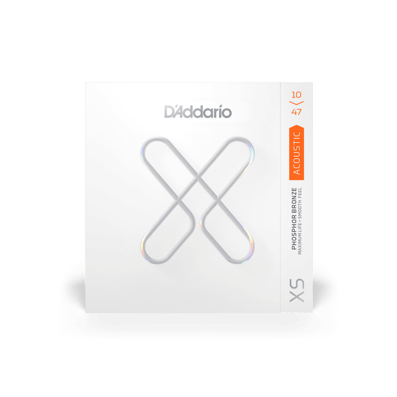 Encordado D'Addario XS para Guitarra electroacústica (XSAPB1047) - The Music Site
