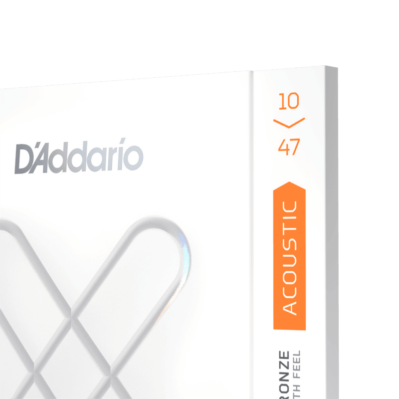 Encordado D'Addario XS para Guitarra electroacústica (XSAPB1047) - The Music Site