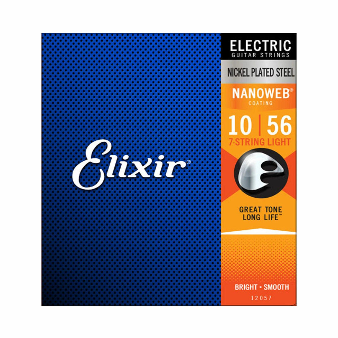 Encordado Elixir Guitarra Electrica 7 cuerdas 12057 10 56 - The Music Site