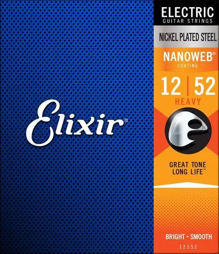 Encordado Elixir Nanoweb Guitarra Electrica 12152 12 52 Super Light - The Music Site
