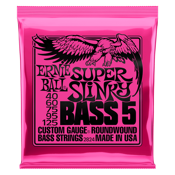 Encordado Ernie Ball Bajo 2824 40-125 5 Cuerdas - The Music Site