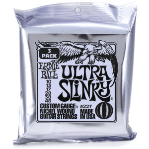 Encordado Ernie Ball Guitarra Electrica pack 3 10-48 3227 - The Music Site