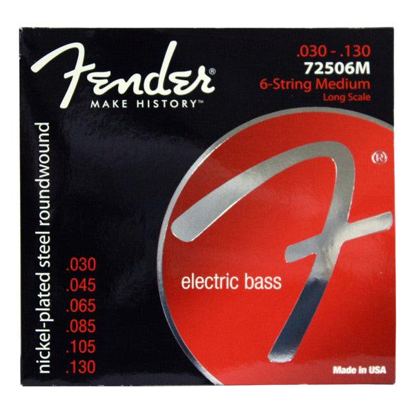 Encordado Fender Bajo 7250 6m 30 130 6 Cuerdas - The Music Site