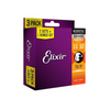 Encordado Elixir Nanoweb Guitarra Acustica Pack 3 16538 11 52