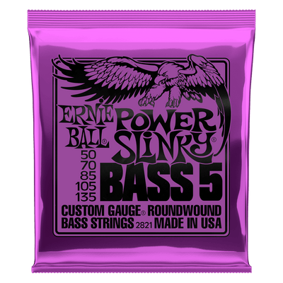 Encordado Ernie Ball Bajo Electrico 2821 50-135 5 Cuerdas