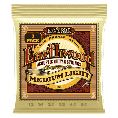 Encordado Ernie Ball Guitarra Acustica 3003 12-54 x3