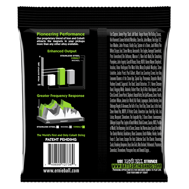 Encordado Ernie Ball Bajo Electrico 2736 45-130 5 Cuerdas