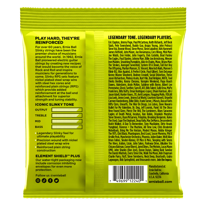 Encordado Ernie Ball Guitarra Electrica 2240 10-46