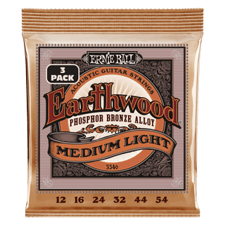 Encordado Ernie Ball Guitarra Acustica 3546 12-54 x3