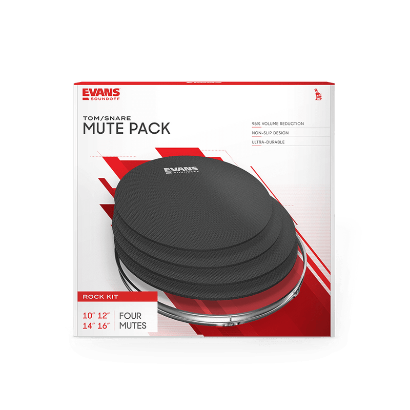 Juego De Sordinas Evans SoundOff SO-0246 Rock — vista 2