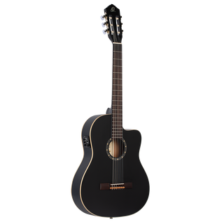 Vista 1 — Guitarra Electroacústica Ortega RCE125SN-SBK Satin Black