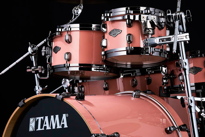 Batería Tama Starclassic Performer Hyper-Drive Dusty Rose Con Redoblante — vista 2