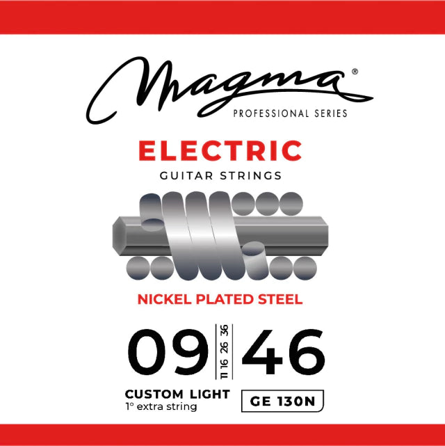 Encordado Magma Guitarra Electrica Ge130n 09-46