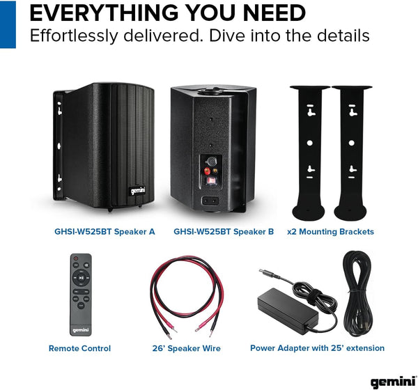 Cabina Gemini Ghsi-w525bt-pr Para Techo