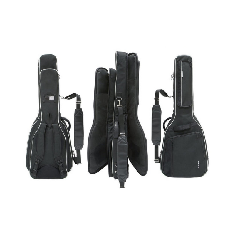 Estuche Gewa 215200 Doble Guitarra Electrica - Negro
