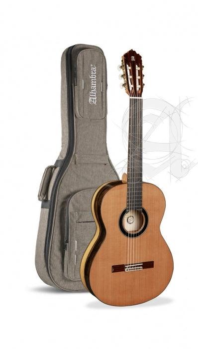 Guitarra Acústica Alhambra 6 Ebano Blanco/Estuche Semiduro - The Music Site