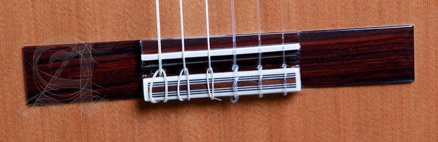 Guitarra Acústica Alhambra 6 Ebano Blanco/Estuche Semiduro - The Music Site