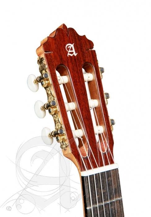 Guitarra Acústica Alhambra 6 Ebano Blanco/Estuche Semiduro - The Music Site