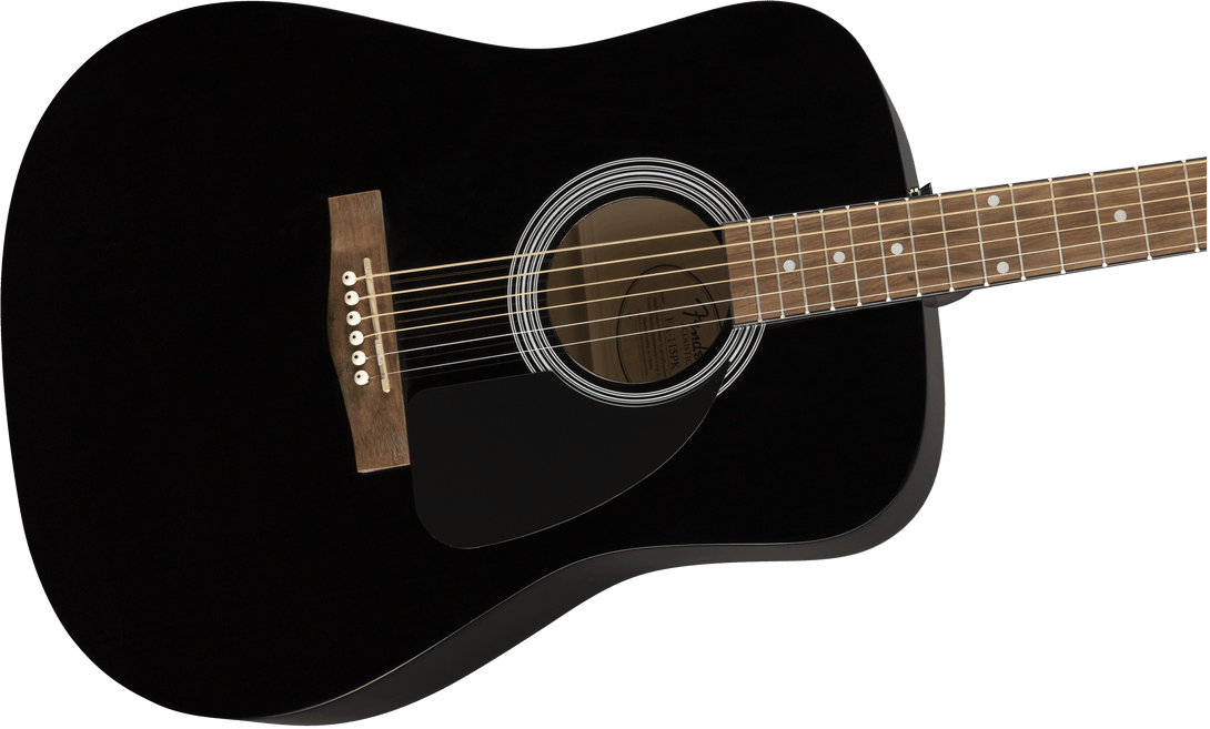 Guitarra Acústica Fender Fa-115 Pack V2, negro WN 0971210506 - The Music Site