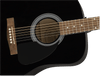 Guitarra Acústica Fender Fa-115 Pack V2, negro WN 0971210506 - The Music Site