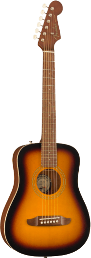 GUITARRA ACUSTICA FENDER REDONDO MINI 0970710103 - The Music Site
