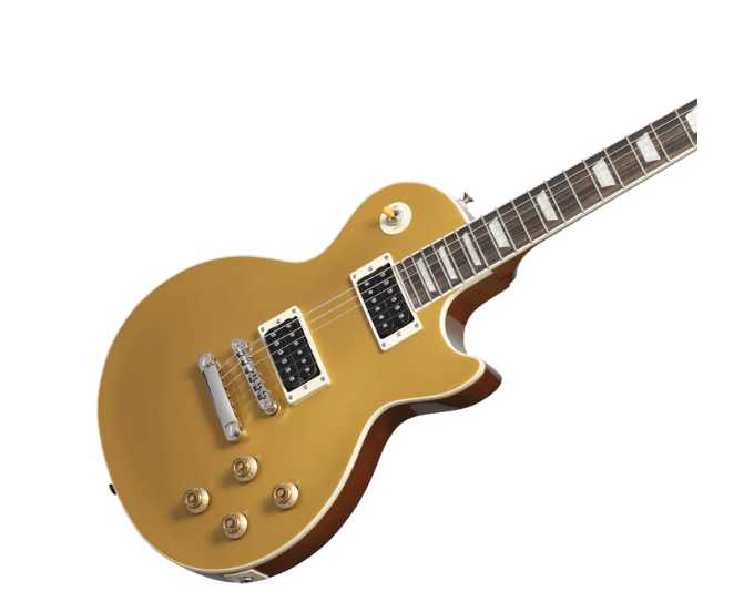 Guitarra Electrica Epiphone EILPSLASHMGNH3 Slash Les Paul Standard - Metallic Gold - The Music Site