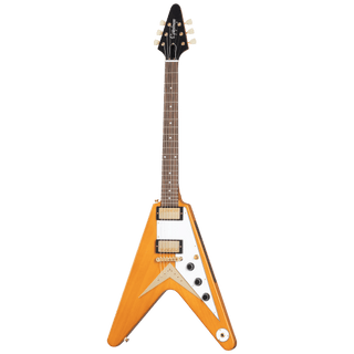 Guitarra Electrica Epiphone IGCKFVWANAGH1 1958 Korina Flying V (White Pickguard) - The Music Site