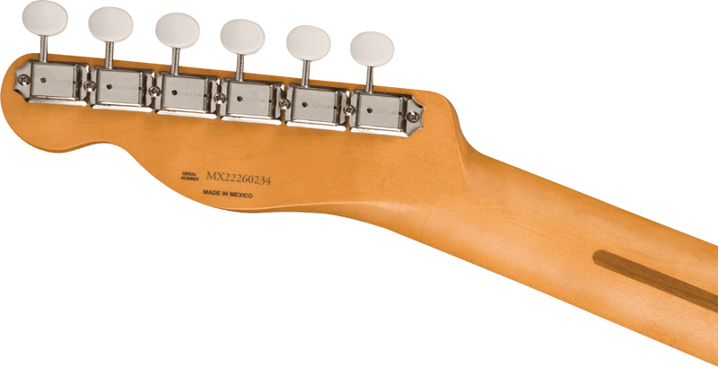 Guitarra Electrica Fender Gold Foil Telecaster®, diapasón de ébano, rubio blancor 0140731301 - The Music Site