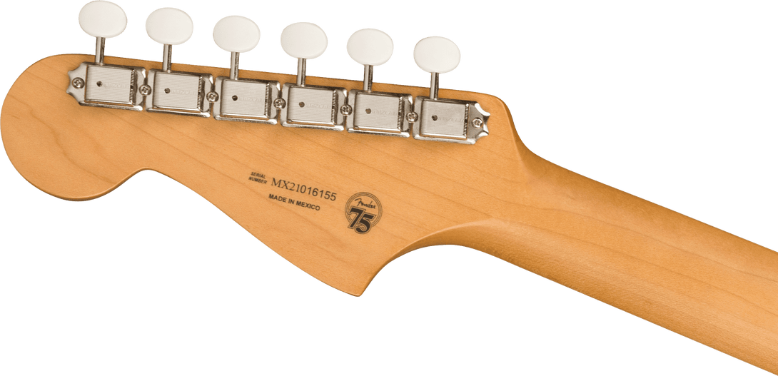 Guitarra Electrica Fender Jazzmaster® Gold Foil Ebony Fingerboard, Shoreline Gold 0140701344 - The Music Site