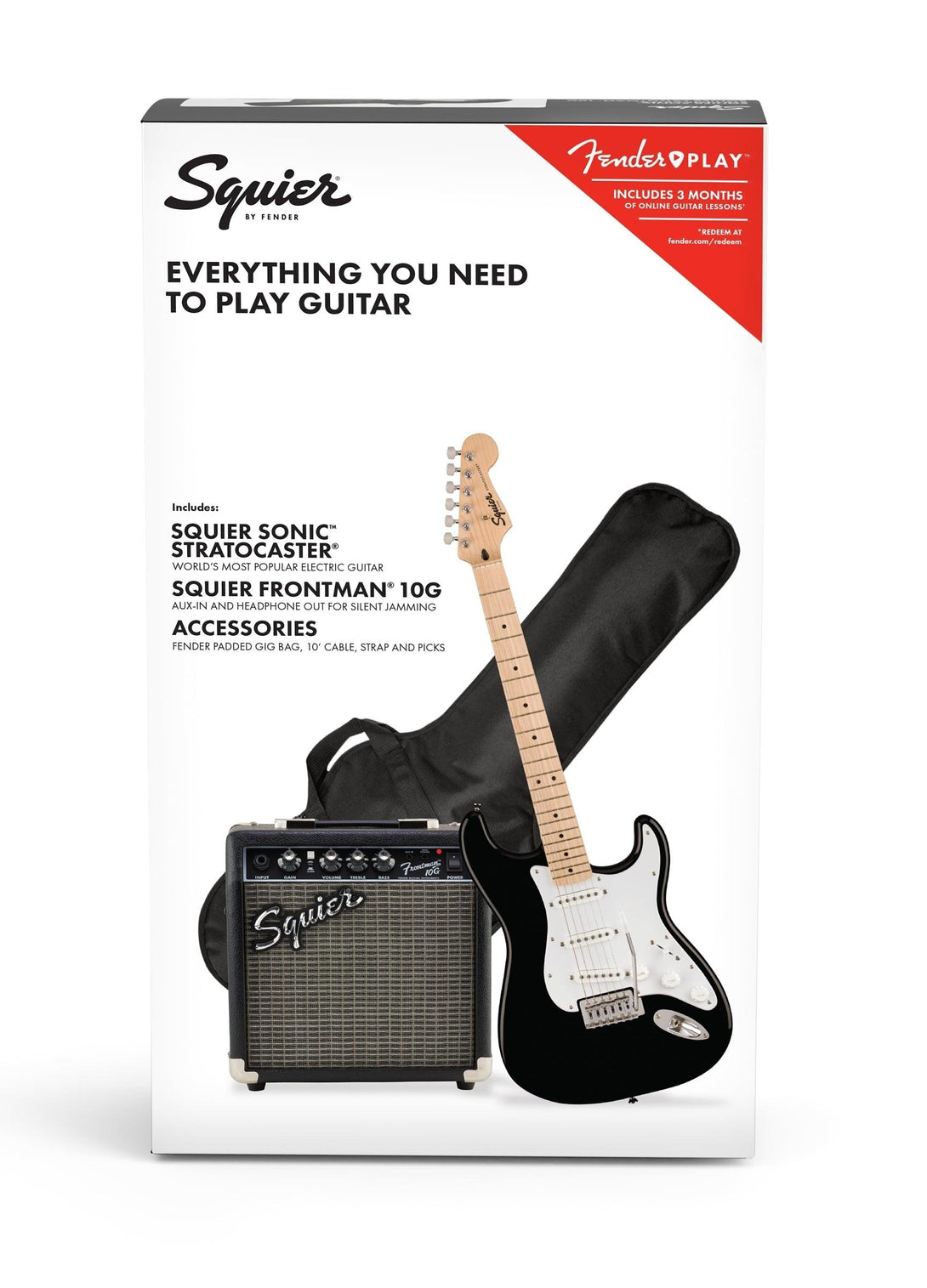 Guitarra Eléctrica Fender PK SQ SONIC STRAT 0371720006 - The Music Site