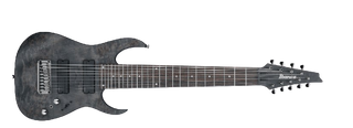 Guitarra Electrica Ibanez 9 Cuerdas Rg9pb-transparent Gray Flat
