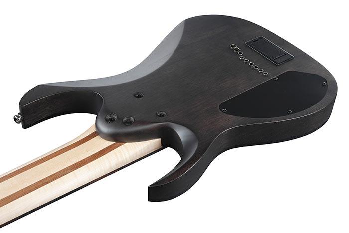 Guitarra Electrica Ibanez 9 Cuerdas Rg9Pb-Transparent Gray Flat - The Music Site