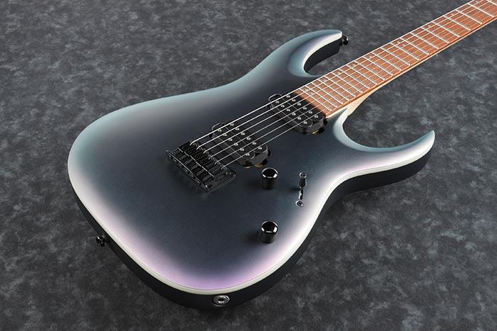 Guitarra Electrica Ibanez Rga42Ex-Black Aurora Burst Matte - The Music Site