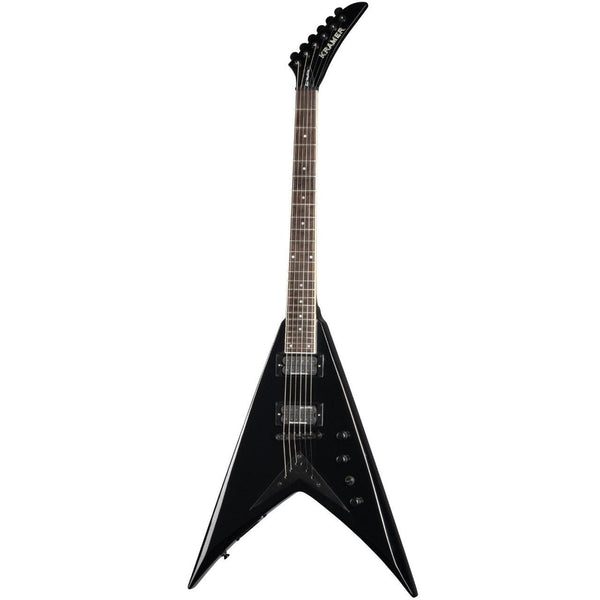 Guitarra Electrica Kramer KEVDMBKBH3 Dave Mustaine Signature Vanguard Ebony - w/ Custom Hardshell Case - The Music Site