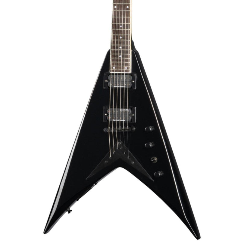 Guitarra Electrica Kramer KEVDMBKBH3 Dave Mustaine Signature Vanguard Ebony - w/ Custom Hardshell Case - The Music Site
