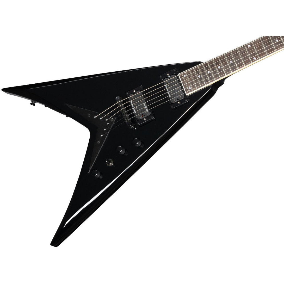 Guitarra Electrica Kramer KEVDMBKBH3 Dave Mustaine Signature Vanguard Ebony - w/ Custom Hardshell Case - The Music Site