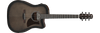 Guitarra Electro Acústica Ibanez AAD50CE-TCB Charcoal Burst transparente de bajo brillo - The Music Site