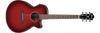 Guitarra Electroacústica Ibanez Aeg51-TRH Rojo transparente Sunburst de alto brillo - The Music Site
