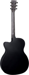 Guitarra Electroacustica Martin OMCX1E-01 BLACK W/SS - The Music Site