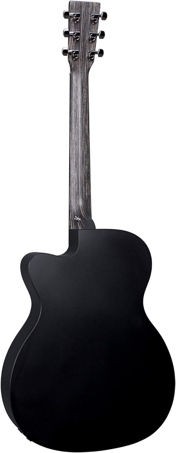 Guitarra Electroacustica Martin OMCX1E-01 BLACK W/SS - The Music Site