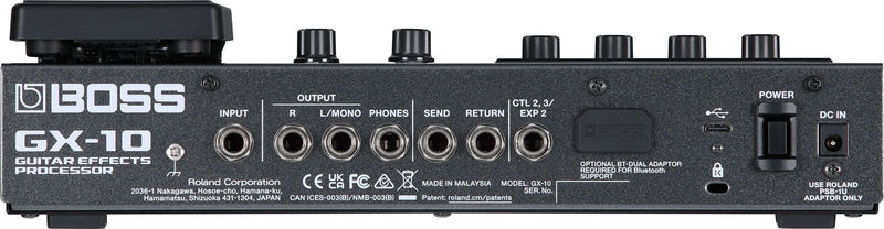 Procesador De Efectos Boss Gx-10