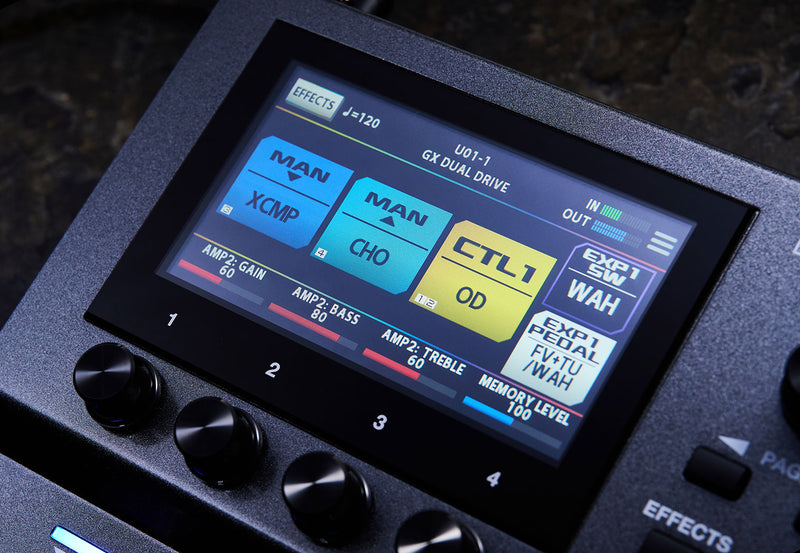 Procesador De Efectos Boss Gx-10